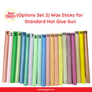 (Options Set 2) Wax Sticks for Standard Hot Glue Gun