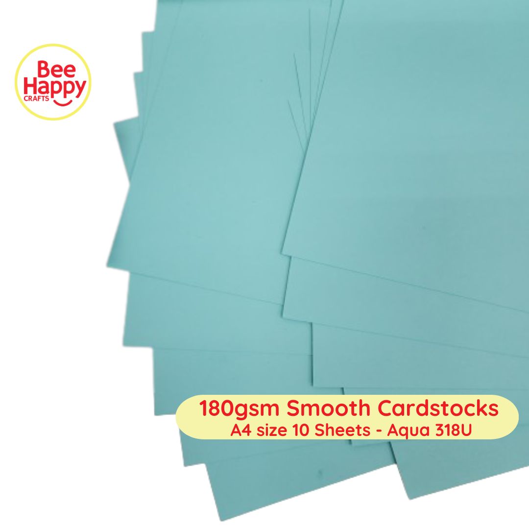 Bee Happy 180gsm Smooth Cardstocks 10 Sheets