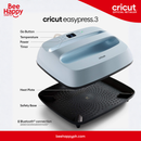 Cricut Zen Blue EasyPress 3 - 12" x 10"