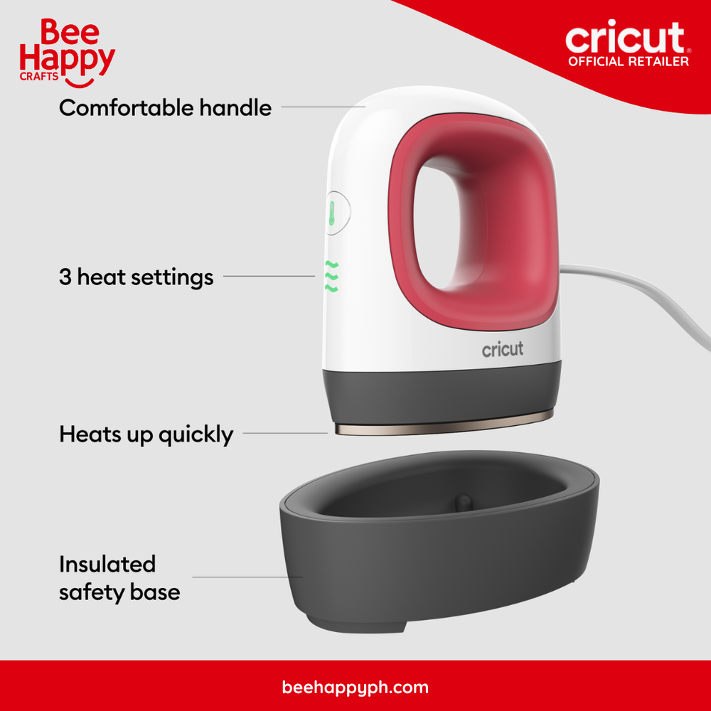 Cricut Raspberry EasyPress Mini