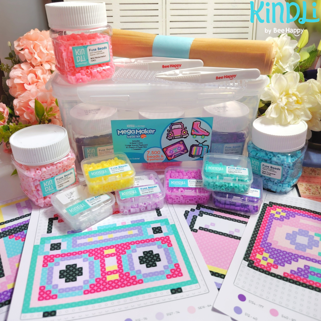 Kindli Beads Mega Maker Fuse Beads Kits Collab