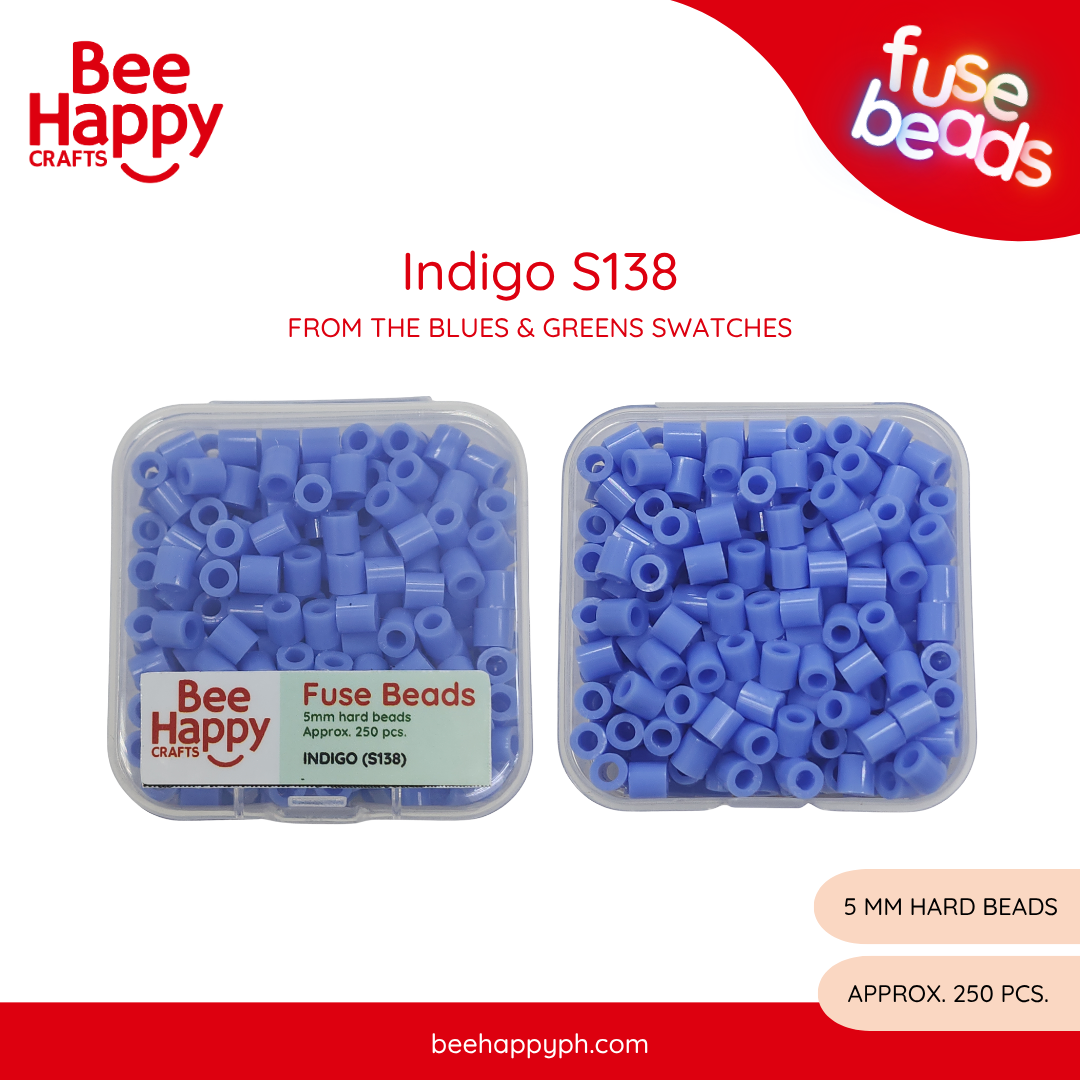Kindli Fuse Beads Pinks and Purples + Blues and Greens Refill By Bee Happy
