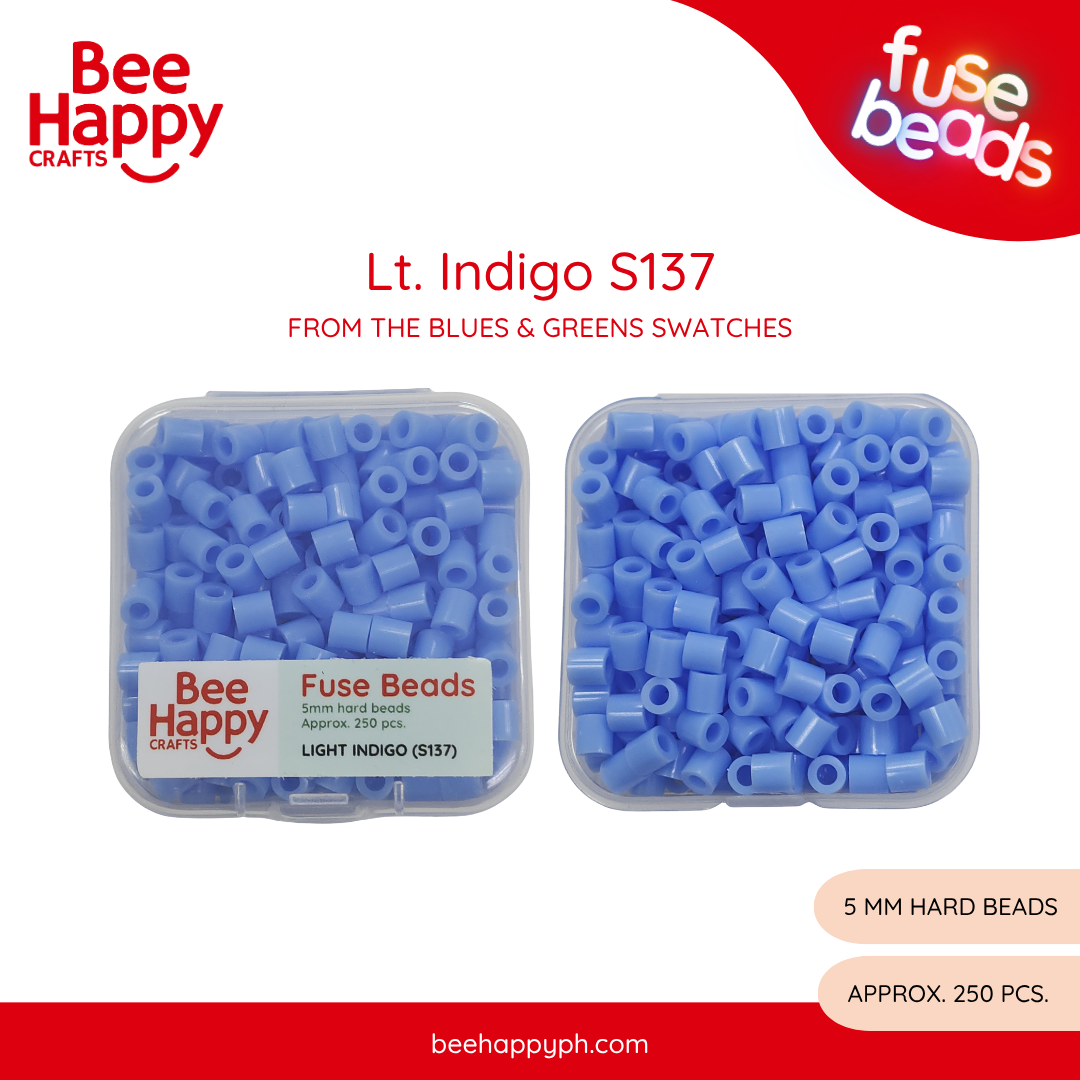 Kindli Fuse Beads Pinks and Purples + Blues and Greens Refill By Bee Happy