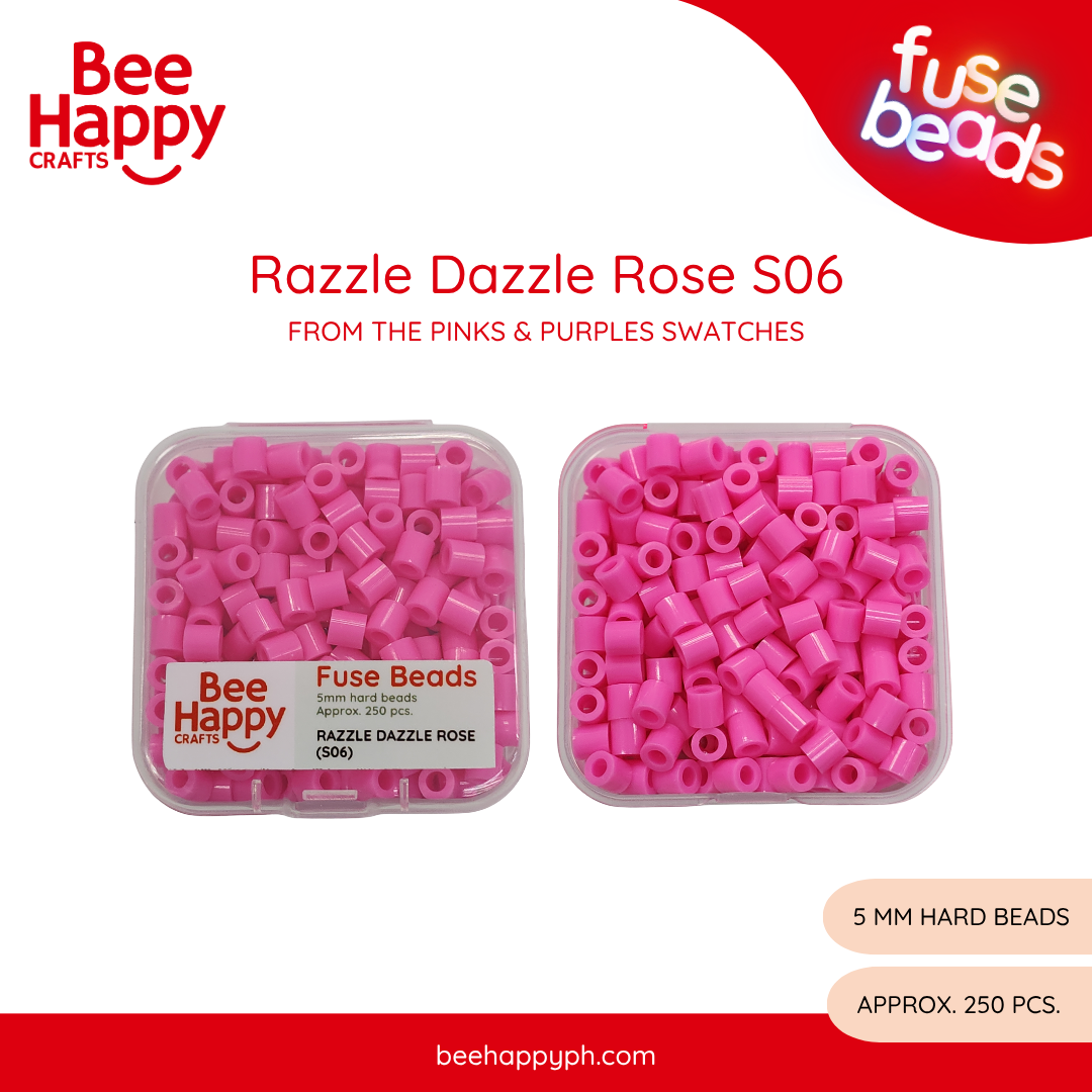 Kindli Fuse Beads Pinks and Purples + Blues and Greens Refill By Bee Happy