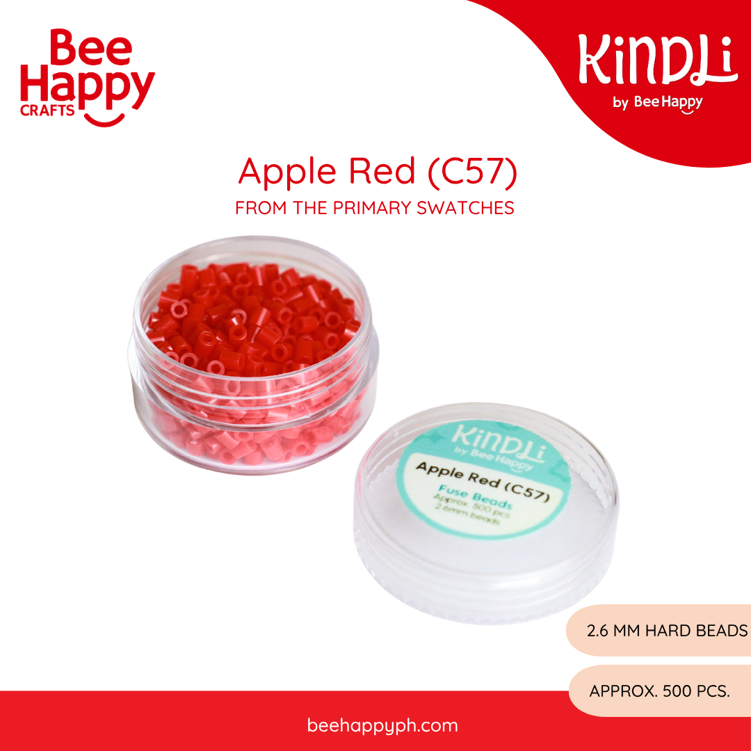 Kindli Mini Fuse Beads Primary Colors Refill 2.6mm (500pcs) by Bee Happy