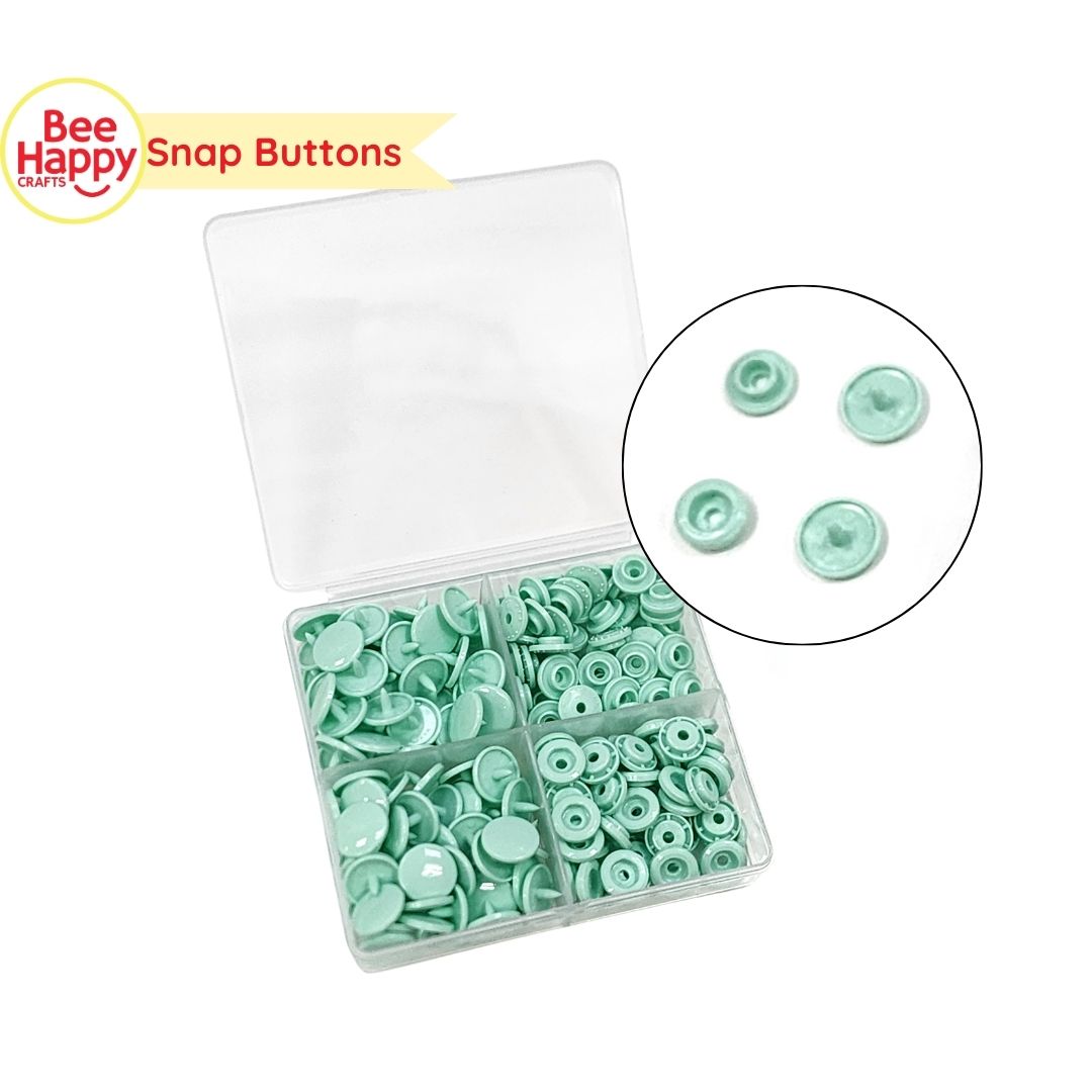 Bee Happy Snap Buttons 50 sets (200pcs)