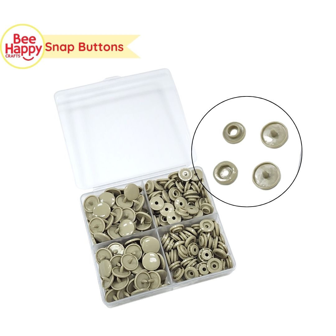 Bee Happy Snap Buttons 50 sets (200pcs)