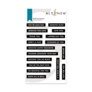 Altenew Bold Sentiments Stamp Set