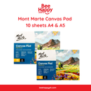 Mont Marte Canvas Pad 10 Sheet A4 & A5