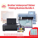 Brother Waterproof Sticker Making Business Bundle A - Epson L121 Printer , Brother SDX1200 ScanNCut