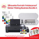 Silhouette Portrait 4 Waterproof Sticker Making Business Bundle A