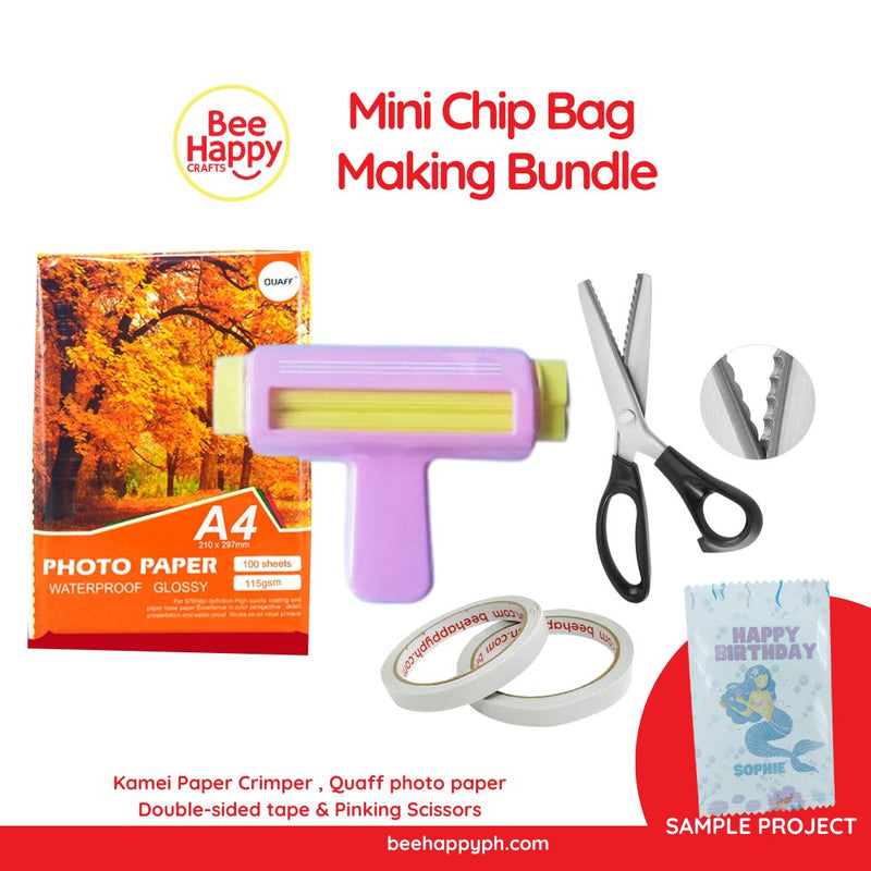 Mini Chip Bag Making Bundle