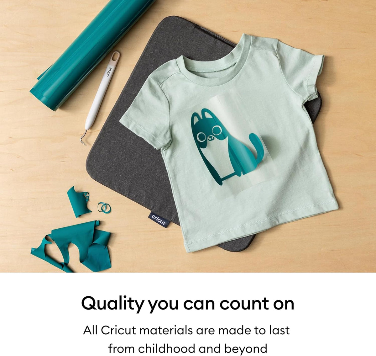 Cricut EasyPress® Mat + Heat-Resistant Pressing Sheet, 12 in x 12 in