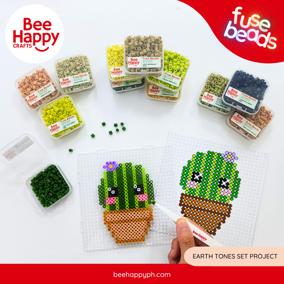 Kindli Fuse Beads Expansion Sets  (12 & 24 colors) By Bee Happy