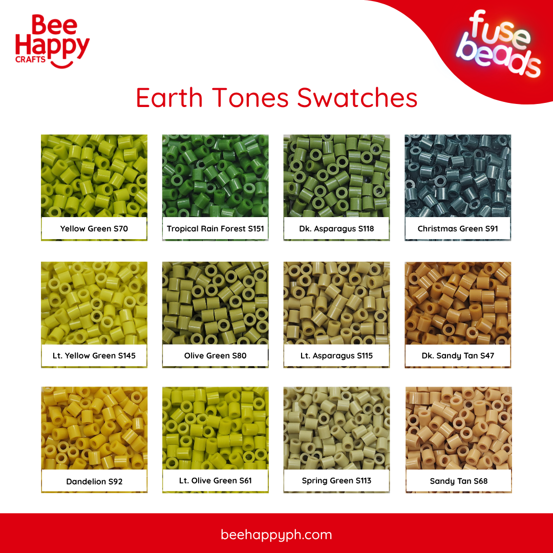 Kindli Fuse Beads Expansion Sets  (12 & 24 colors) By Bee Happy
