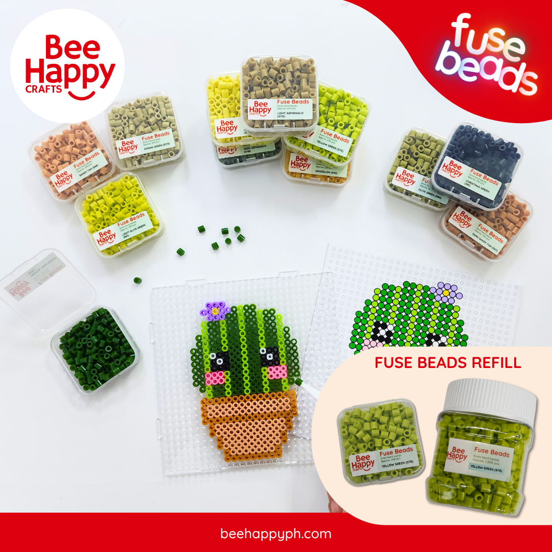 Kindli Fuse Beads Earth Tones and Skin Tones Refill By Bee Happy
