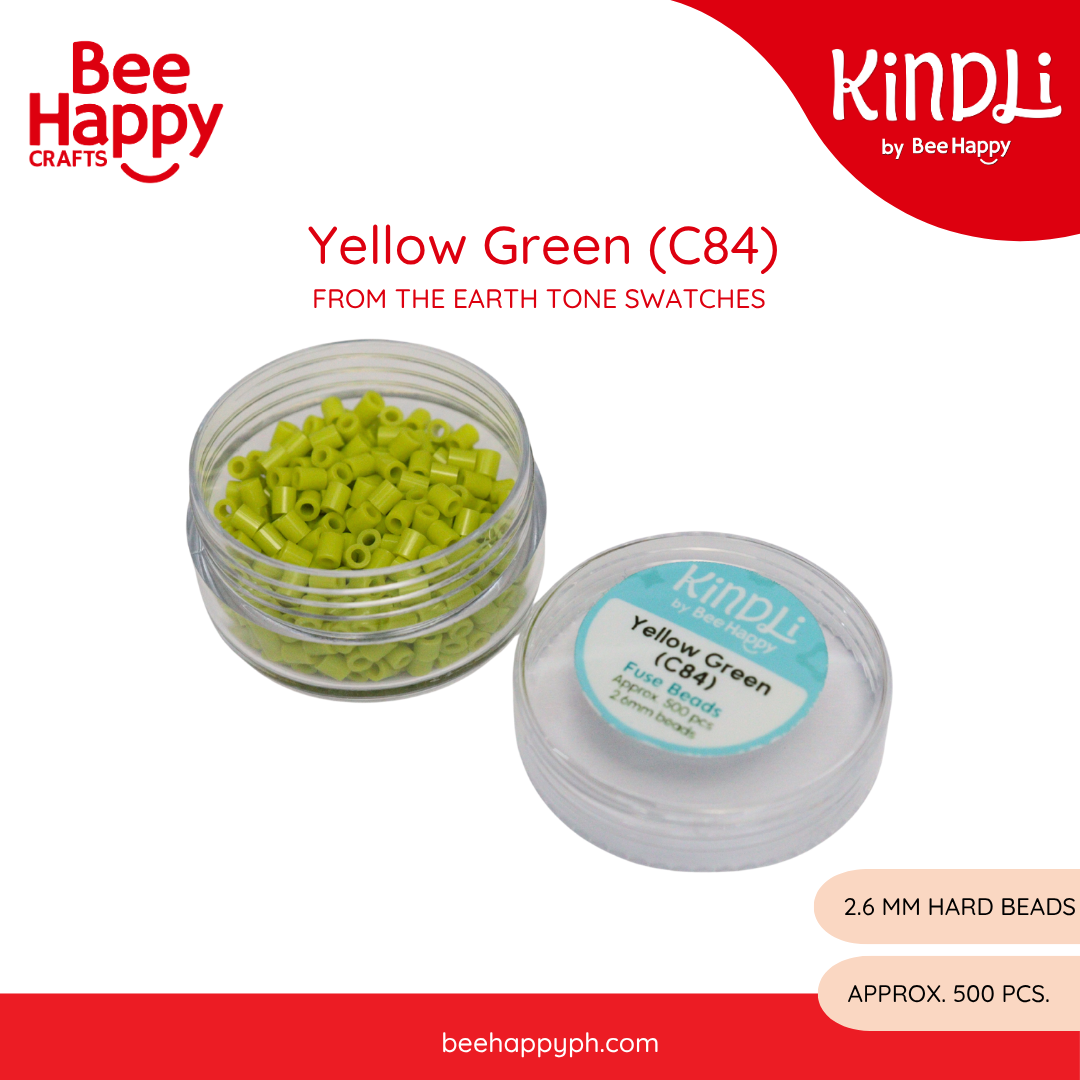 Kindli Mini Fuse Beads Refill by Bee Happy – Earth Tones & Skin Tones (2.6mm beads , 500pcs)