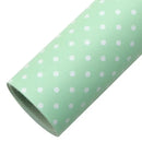 Bee Happy Faux Leather Sheets - Dots Printed