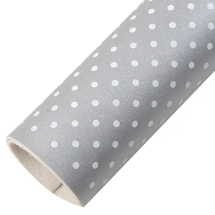 Bee Happy Faux Leather Sheets - Dots Printed