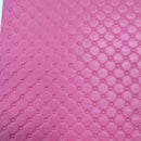 Bee Happy Faux Leather Sheets - Plain Color Quilted Bump Texture