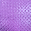 Bee Happy Faux Leather Sheets - Plain Color Quilted Bump Texture