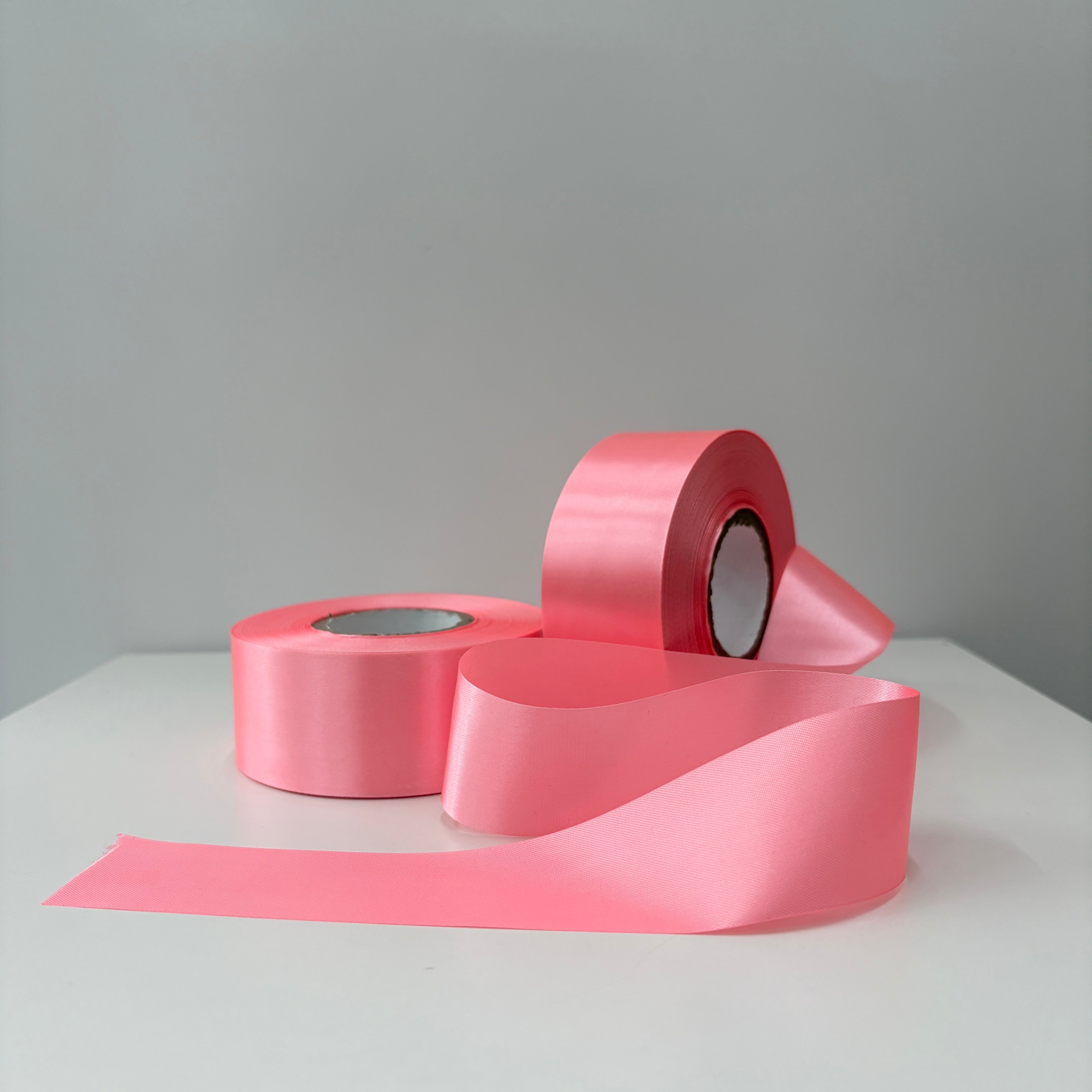 Bee Happy Premium Satin Ribbon Roll – 50 Meters (38mm wide)