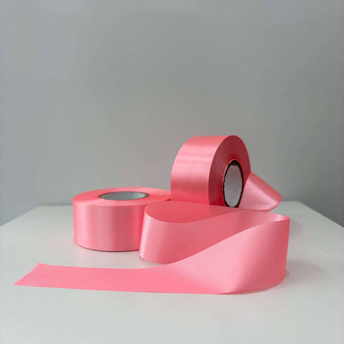 Bee Happy Premium Satin Ribbon Roll – 50 Meters (38mm wide)