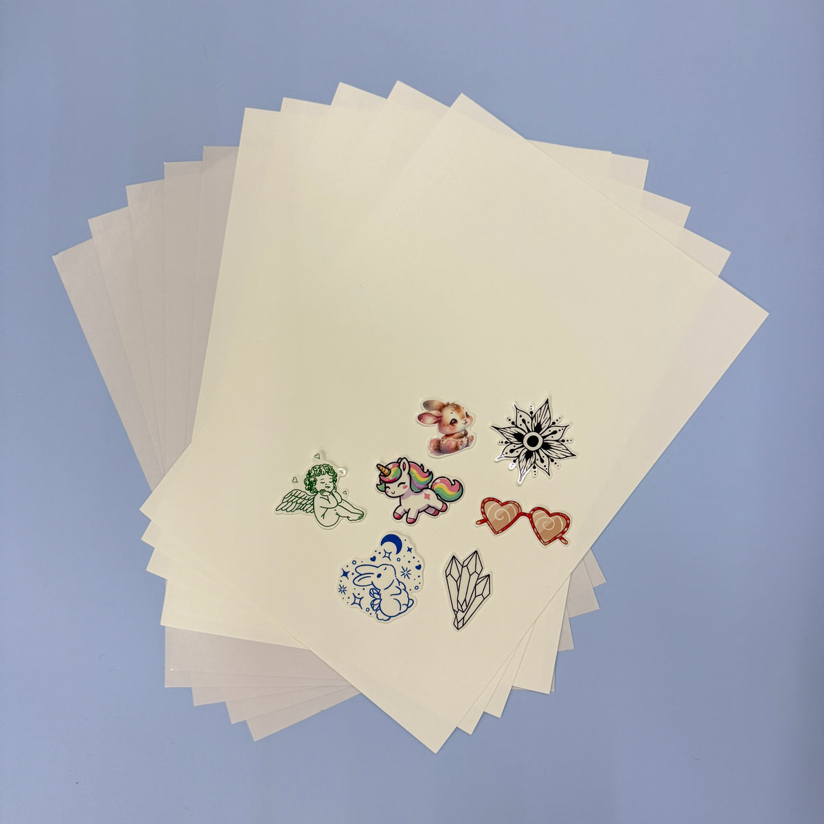Bee Happy Temporary Tattoo Paper A4 size