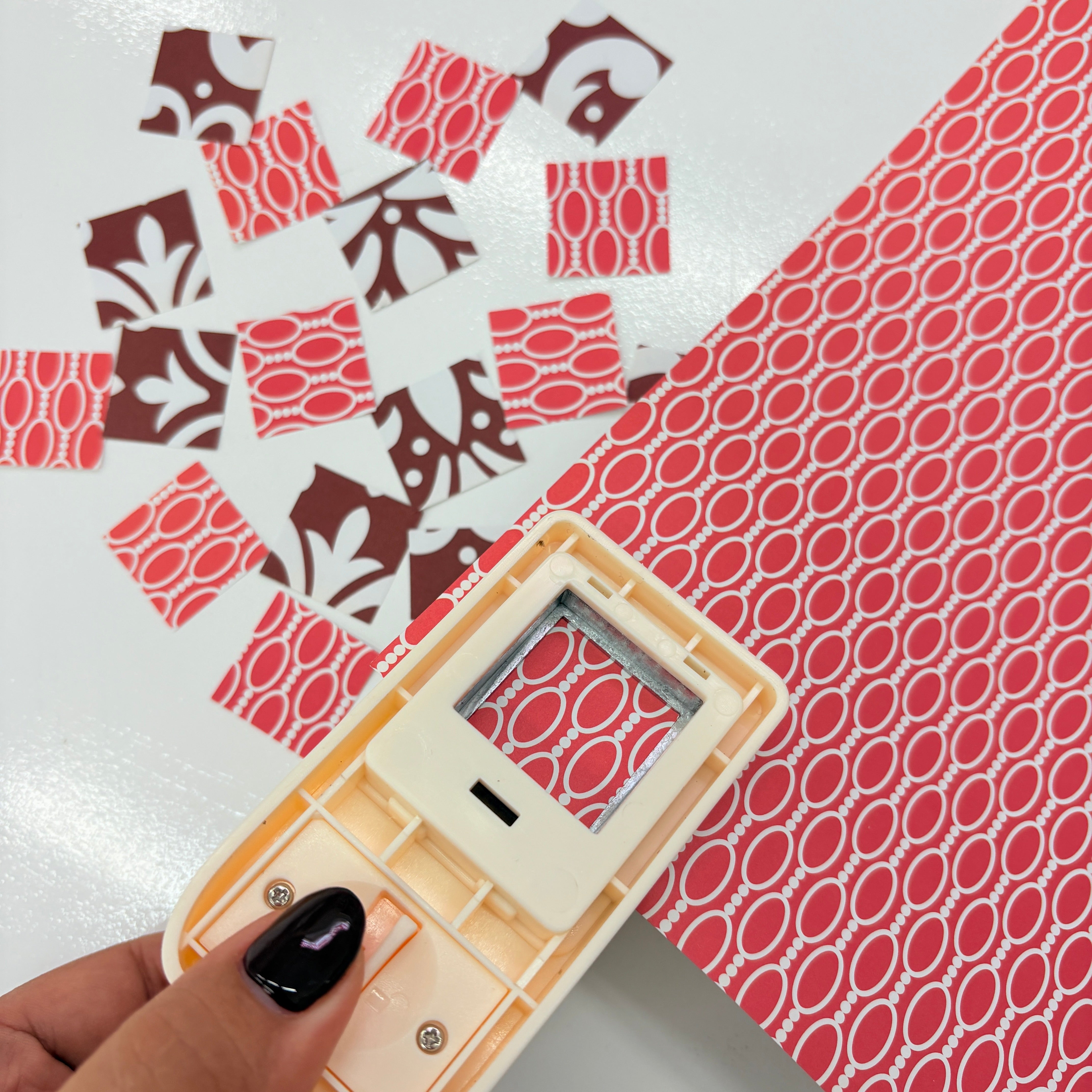 Bee Happy Journaling Punchers (Stamp, Square, Hexagon, Circle Shape Punch)