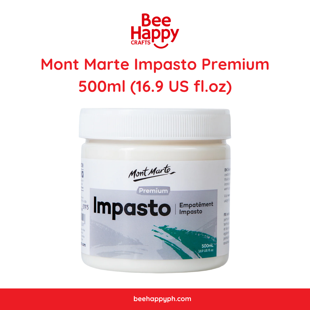 Mont Marte Impasto Premium 500ml (16.9 US fl.oz)