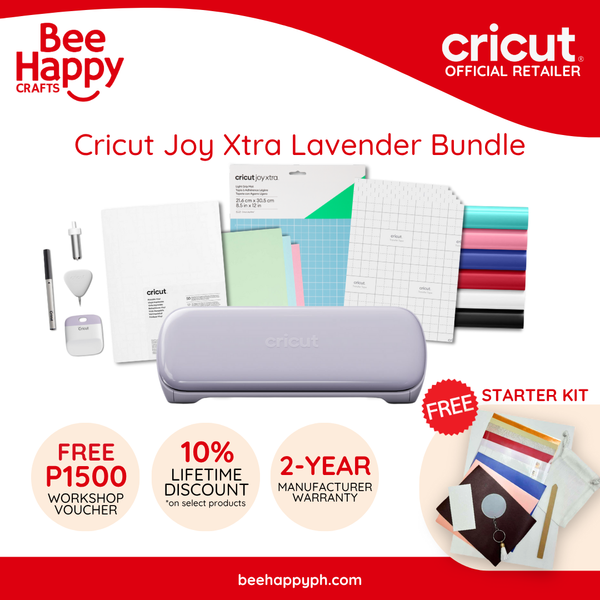 Cricut Joy Xtra Lavender with Starter Bundle