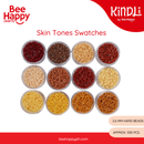 Kindli Mini Fuse Beads Refill by Bee Happy – Earth Tones & Skin Tones (2.6mm beads , 500pcs)