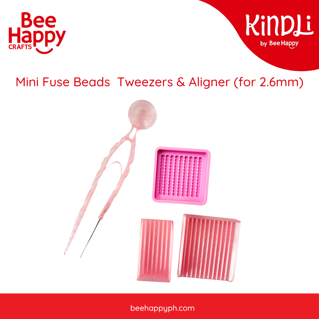 Kindli Mini Fuse Beads tweezers and Aligner (for 2.6mm)