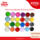Kindli Mini Fuse Beads Primary Colors Refill 2.6mm (500pcs) by Bee Happy