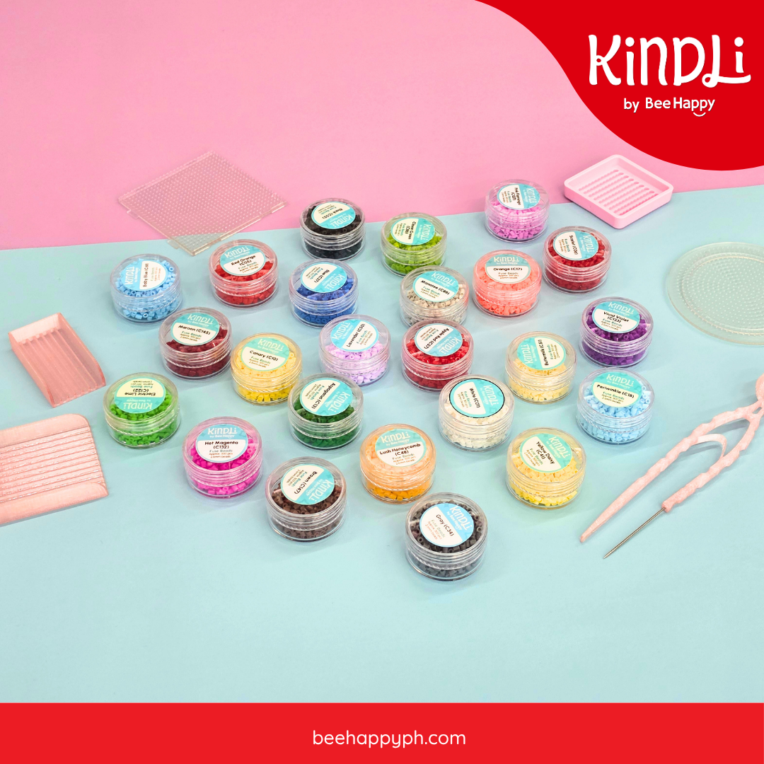 Kindli Mini Fuse Beads Starter Kit (2.6mm Beads) By Bee Happy