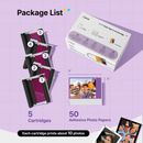 Liene Pearl N200 Pro 2x3" Dye-Sublimation Photo Paper 50 Sheets