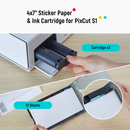 Liene Photo Paper 4×6" and Photo Sticker 4x7" Ink Cartridge 72 sheets