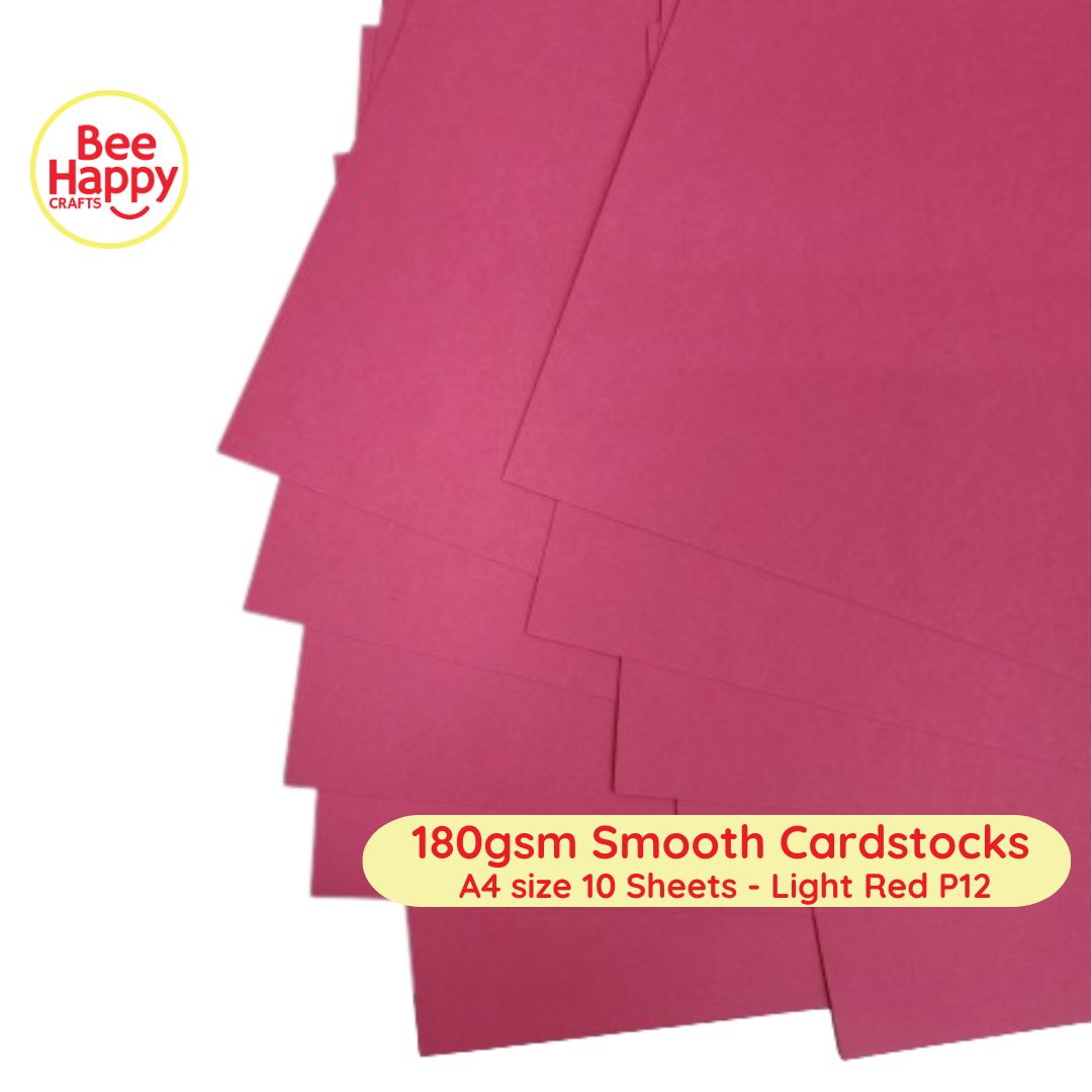 Bee Happy 180gsm Smooth Cardstocks 10 Sheets