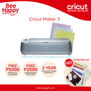 Cricut Maker 3 Electronic Cutting Machine + Free Workshop