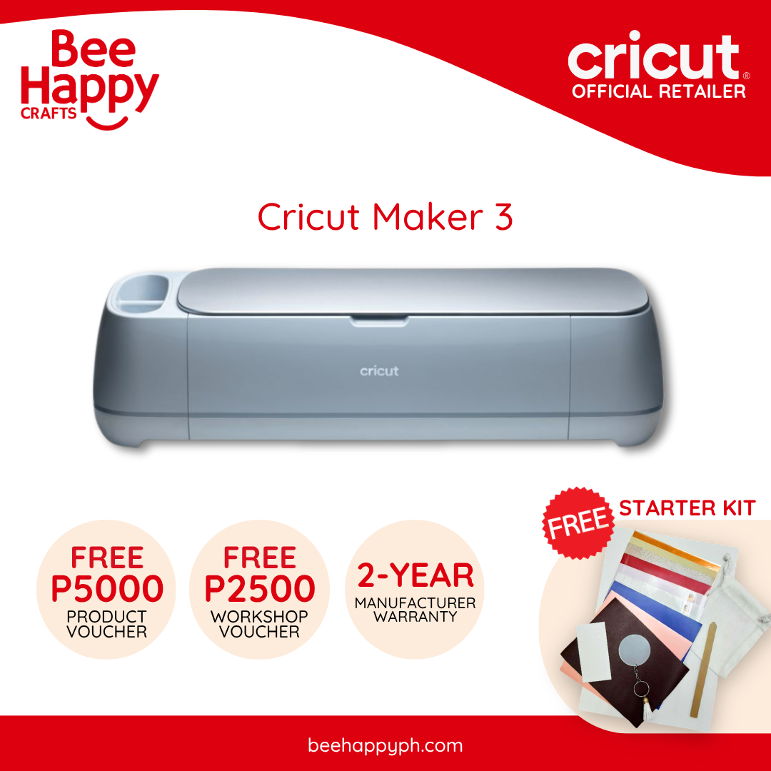 Cricut Maker 3 Electronic Cutting Machine + Free Workshop