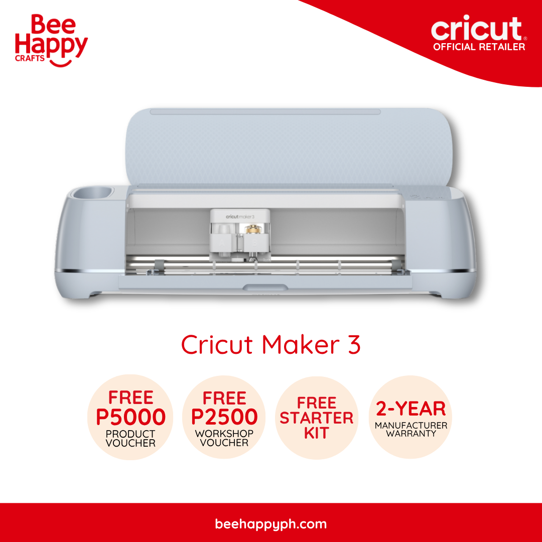 Cricut Maker 3 Electronic Cutting Machine + Free Workshop