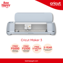 Cricut Maker 3 Electronic Cutting Machine + Free Workshop