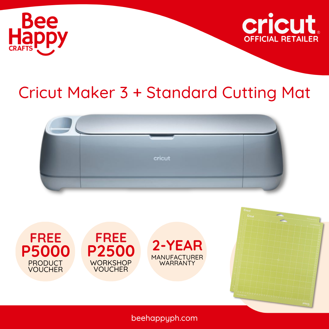 Cricut Maker 3 Electronic Cutting Machine + Free Workshop