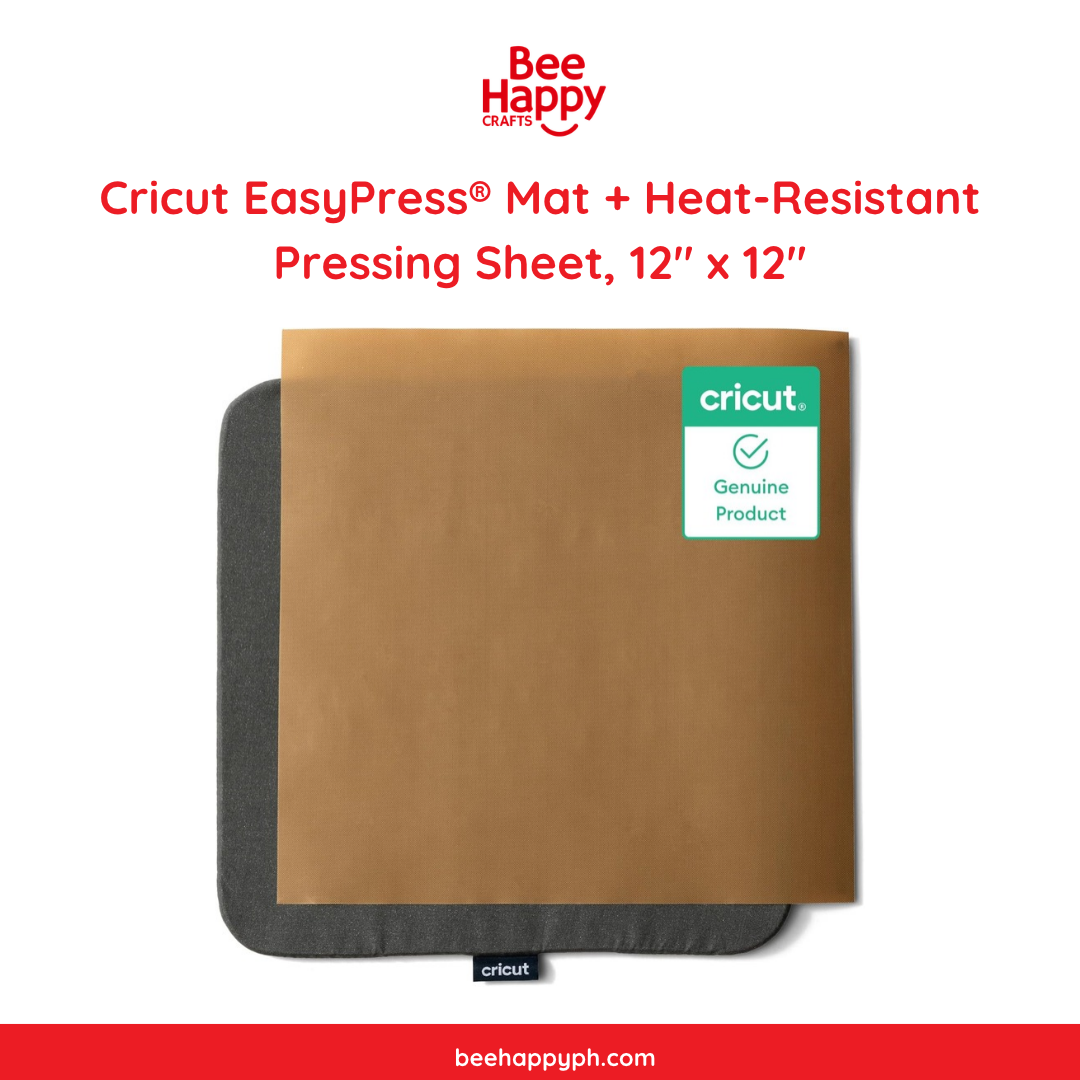Cricut EasyPress® Mat + Heat-Resistant Pressing Sheet, 12 in x 12 in