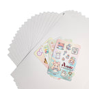 Waterproof Printable Vinyl Sticker A4 (20 Sheets) (Itech & Bee Happy)