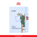 HIMI - Mixed Media Paper Pad - Pocket Edition (300 GSM, 24 Sheets)