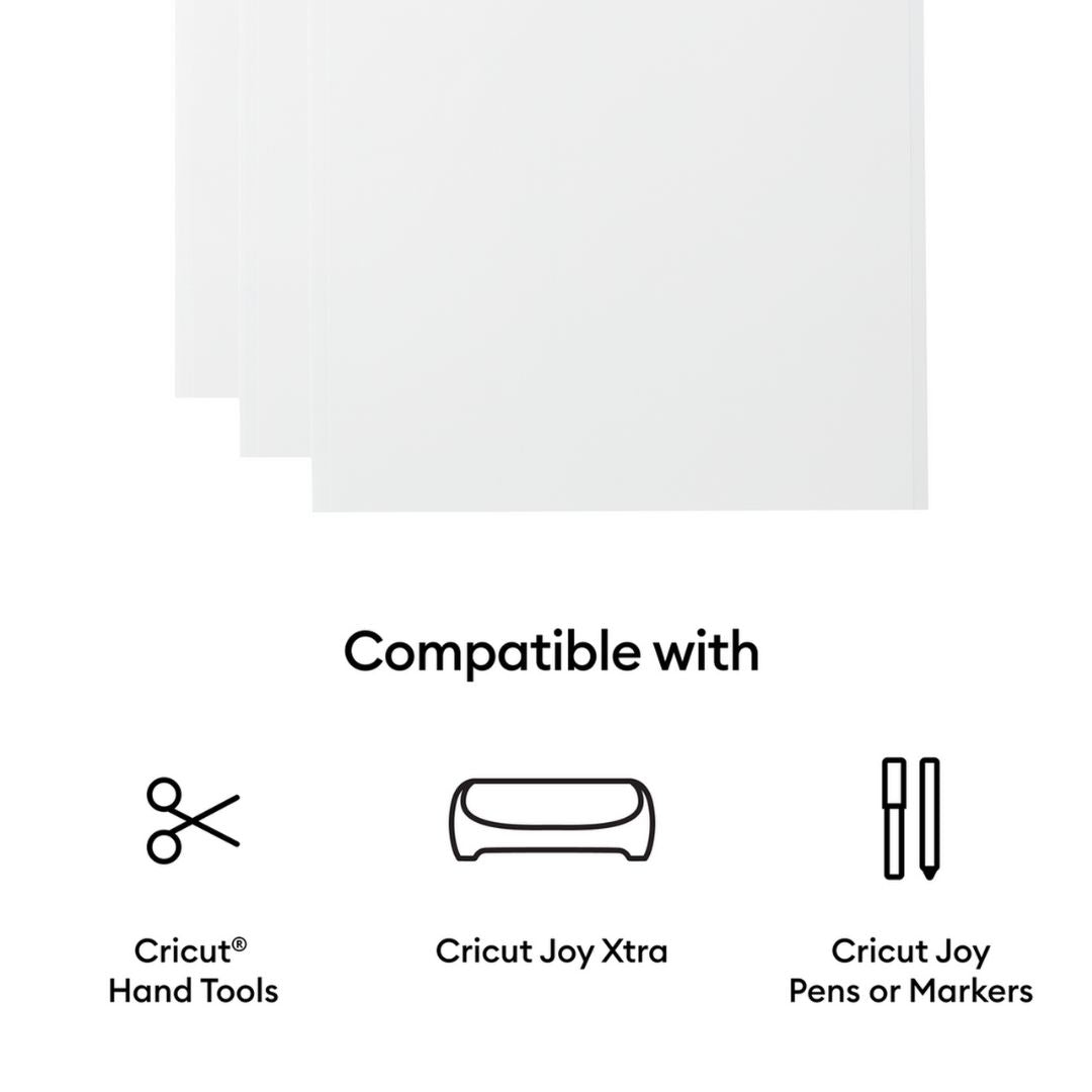 Cricut Joy Xtra Smart Label Writable Vinyl Sheets