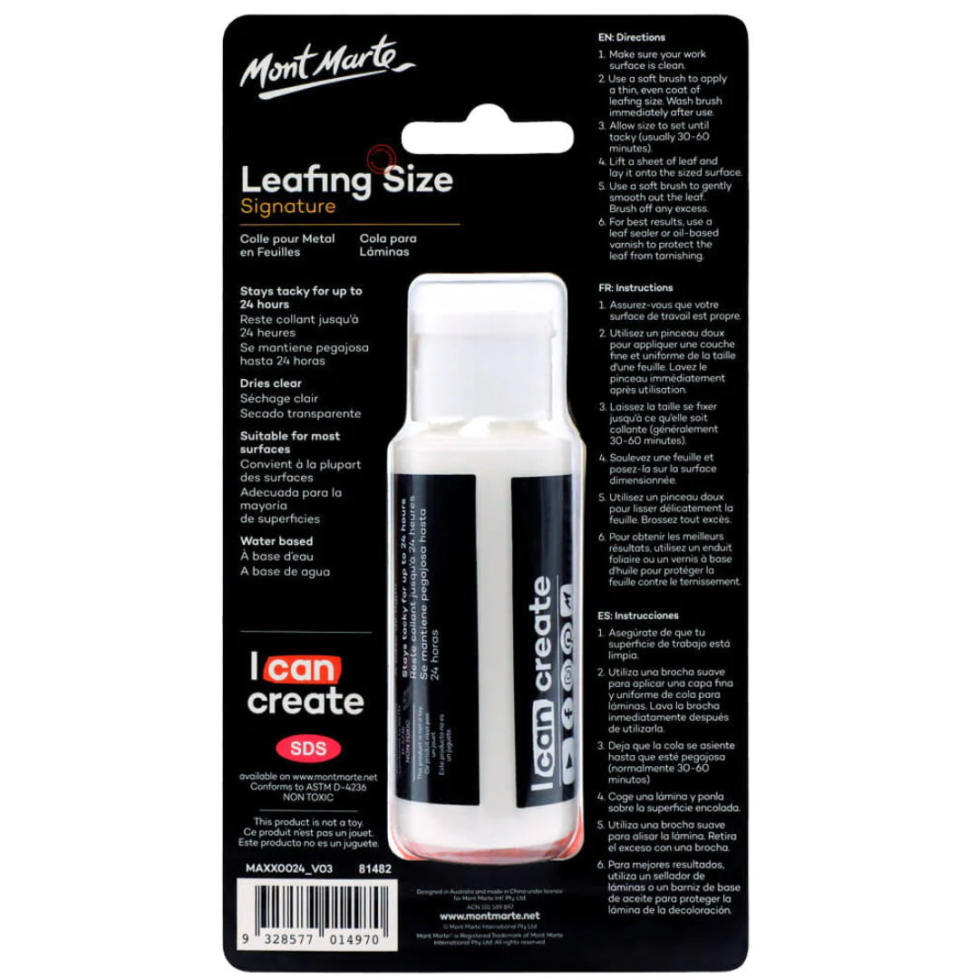 Mont Marte Leafing Size 60ml