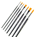 Mont Marte Taklon Brush Set Round and Flat Discovery 7pc