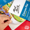 Mont Marte Canvas Pad 10 Sheet A4 & A5